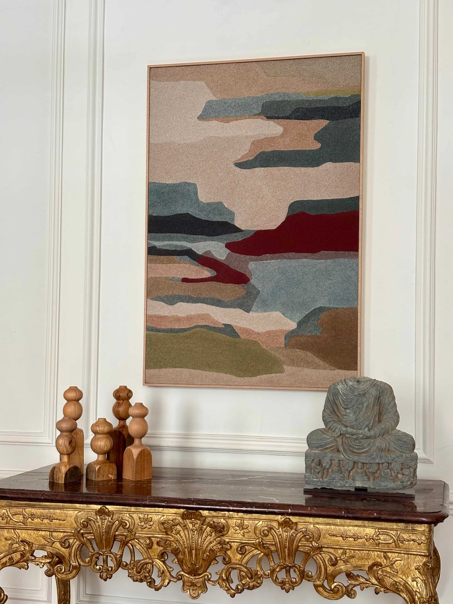 oeuvre de christina daher - galerie matchi.art interior decoration painting