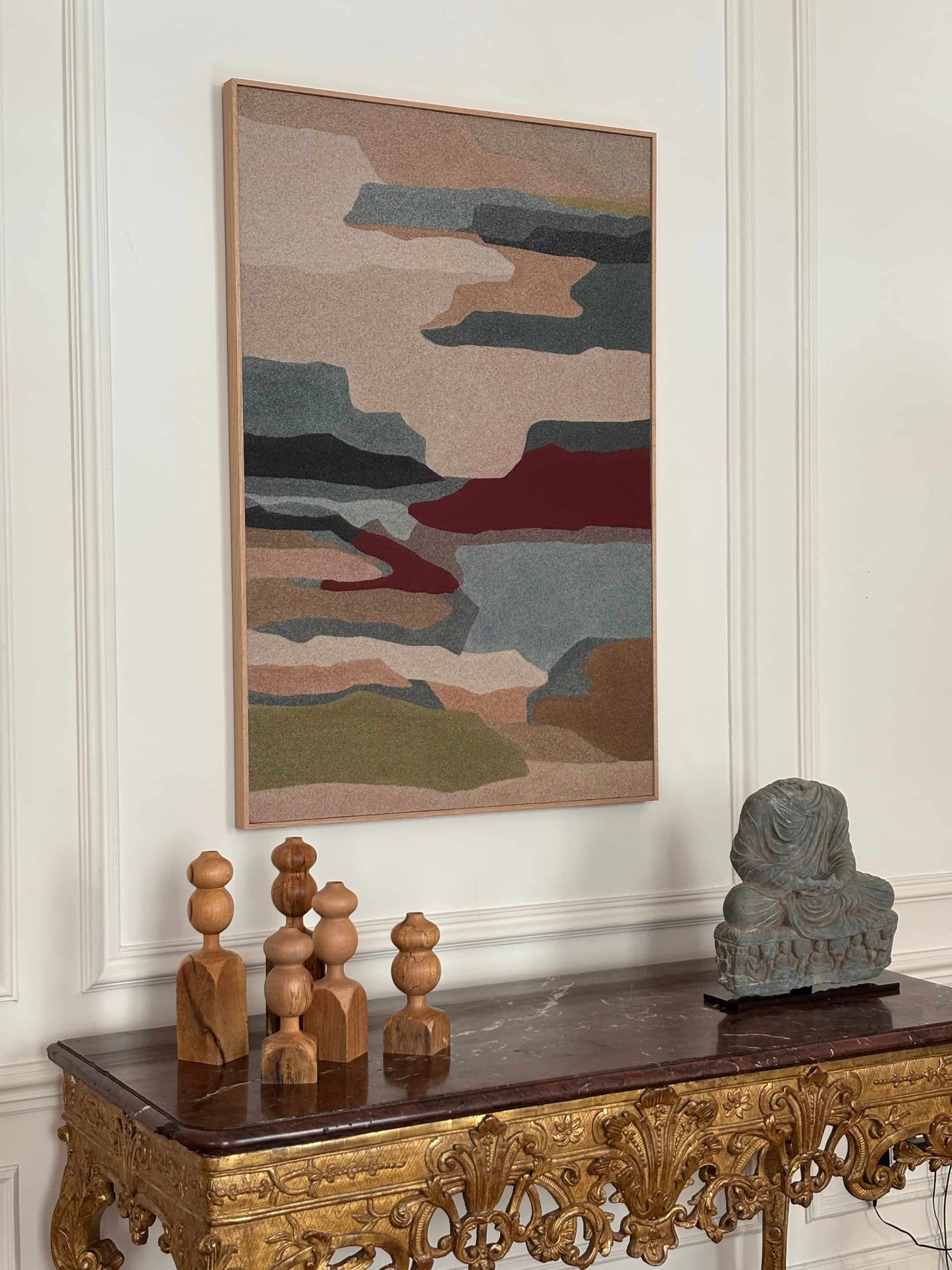 oeuvre de christina daher - galerie matchi.art interior decoration painting