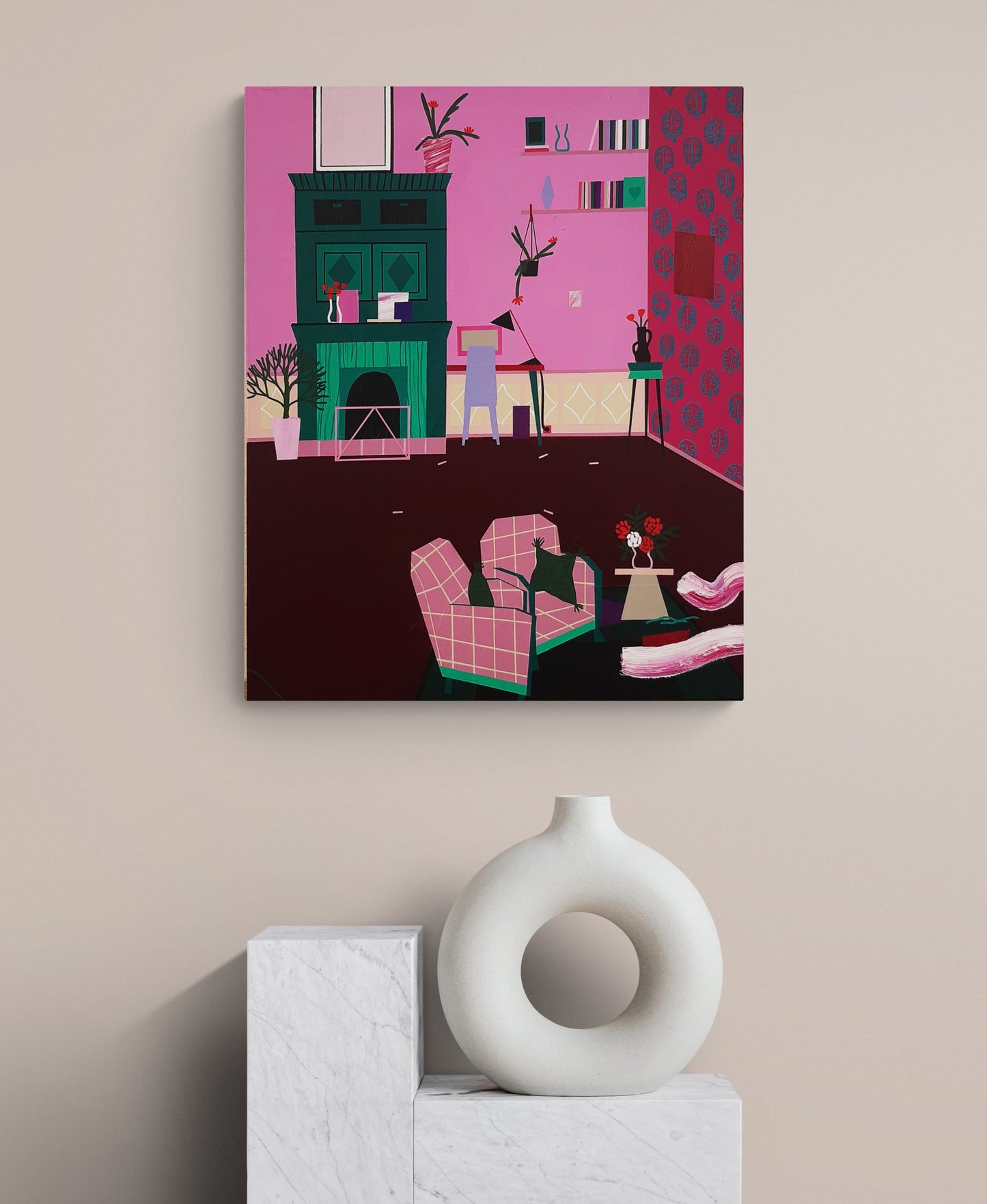 Hommage à la vie en rose - Gillian Genries