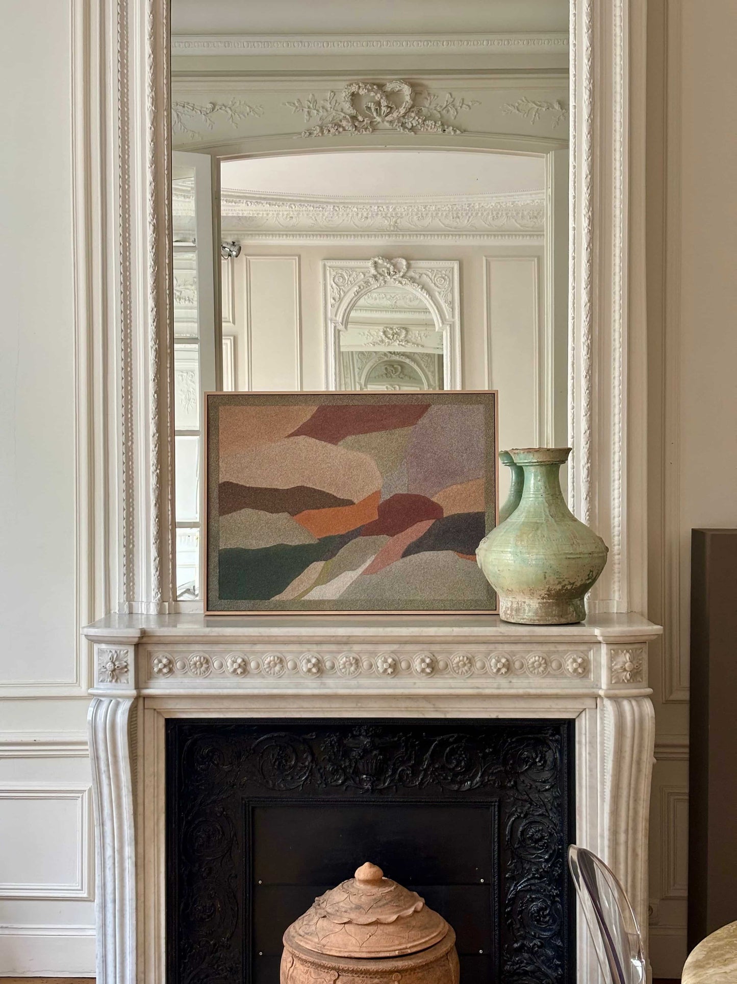 oeuvre de christina daher - galerie matchi.art interior decoration painting