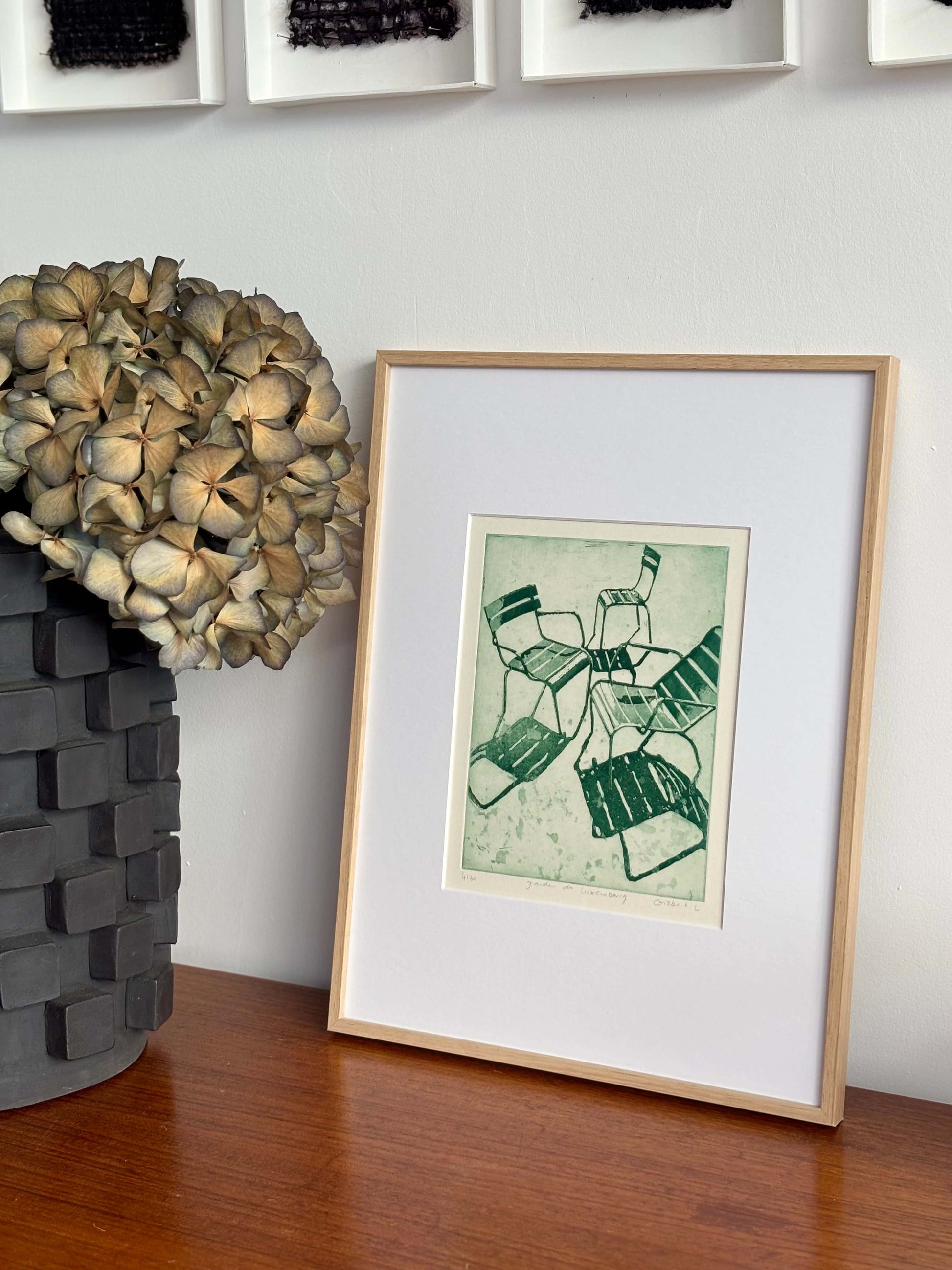 oeuvre de Laure Gisbert - galerie matchi.art - interior decoration painting