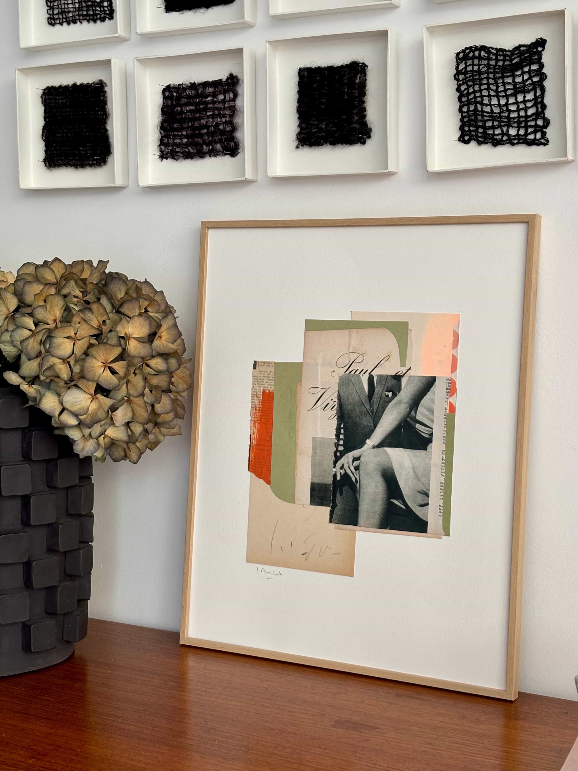 oeuvre de Laurence Briat - galerie matchi.art - décoration intérieure
