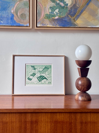 oeuvre de Laure Gisbert - galerie matchi.art - interior decoration painting