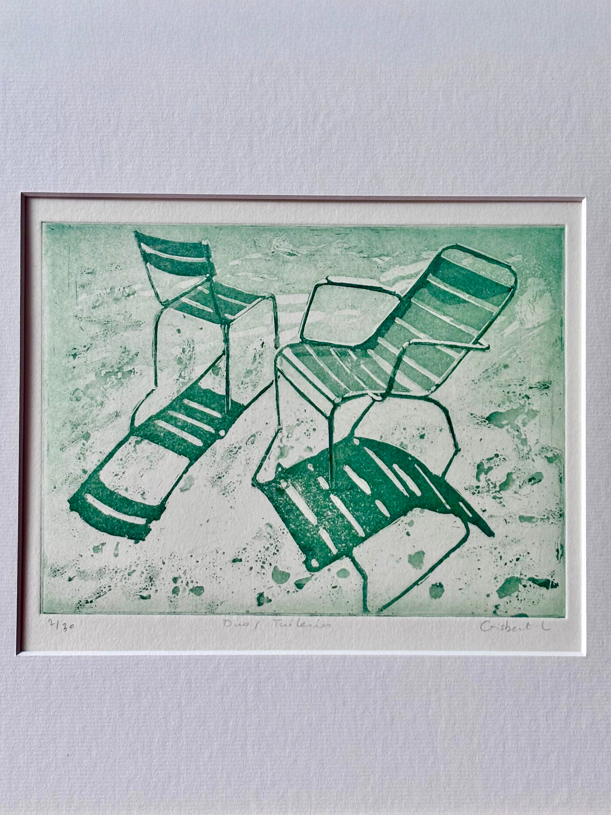 oeuvre de Laure Gisbert - galerie matchi.art - interior decoration painting