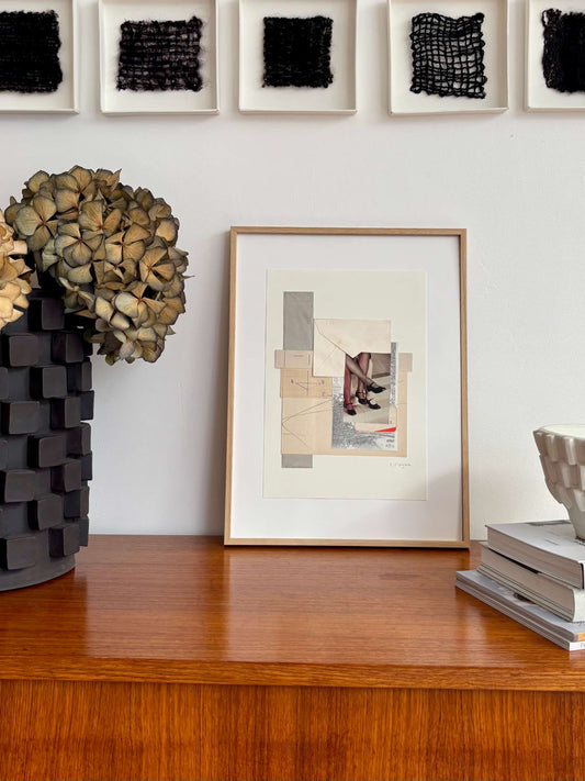 oeuvre de Laurence Briat - galerie matchi.art - décoration intérieure