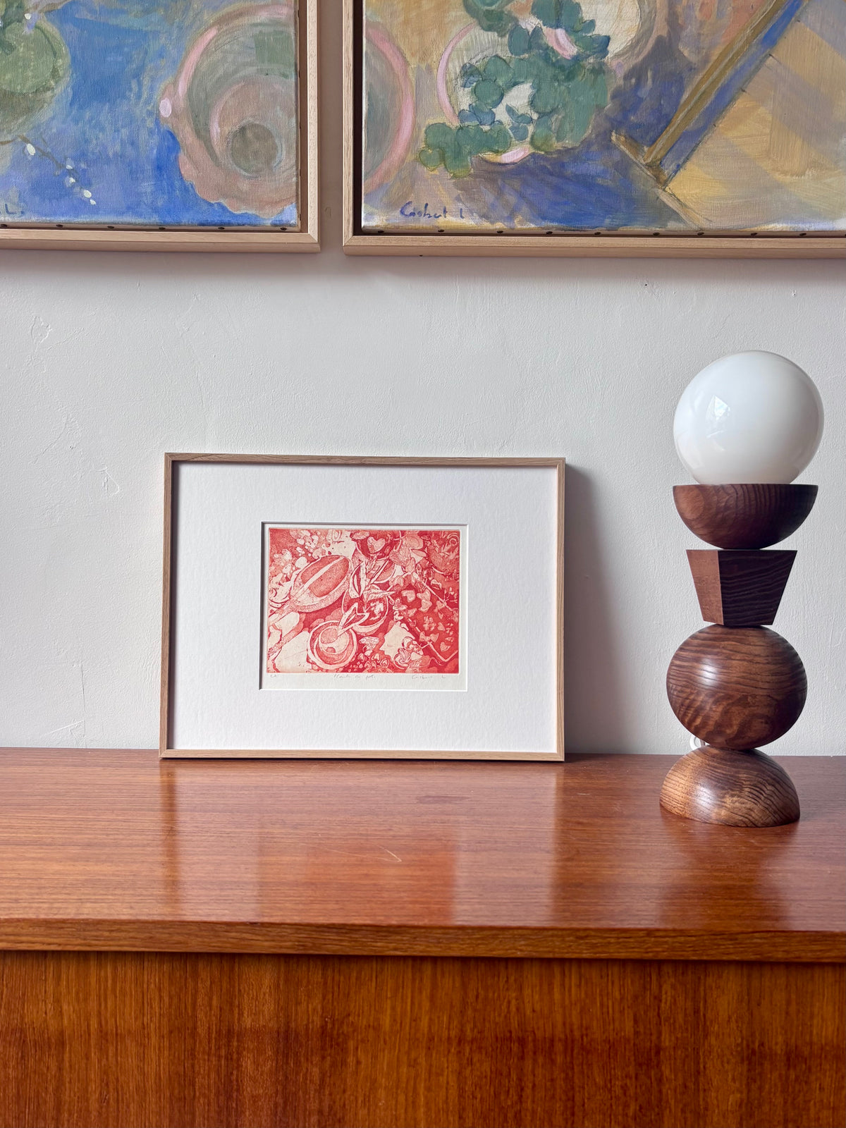 oeuvre de Laure Gisbert - galerie matchi.art - interior decoration painting