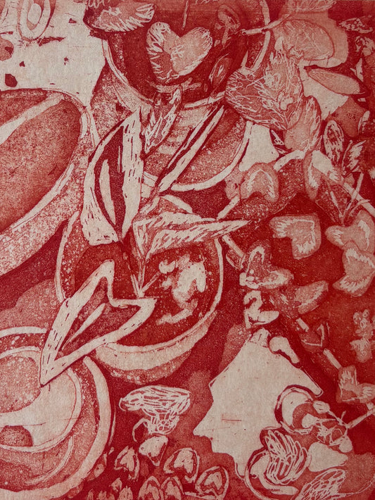 oeuvre de Laure Gisbert - galerie matchi.art - interior decoration painting