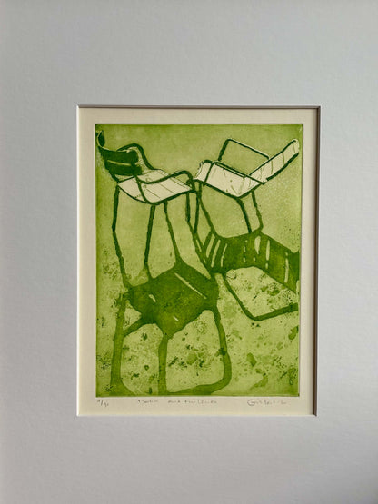 oeuvre de Laure Gisbert - galerie matchi.art - interior decoration painting