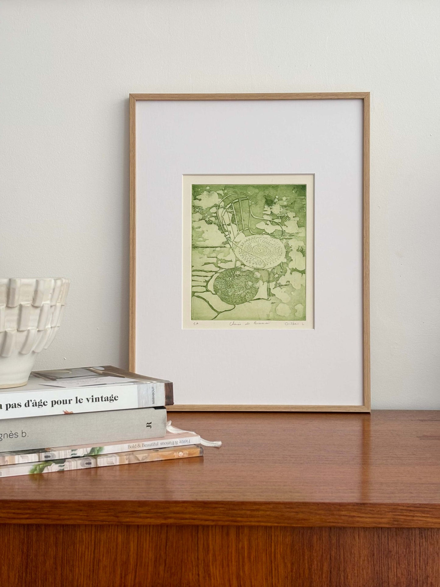 oeuvre de Laure Gisbert - galerie matchi.art  interior decoration painting