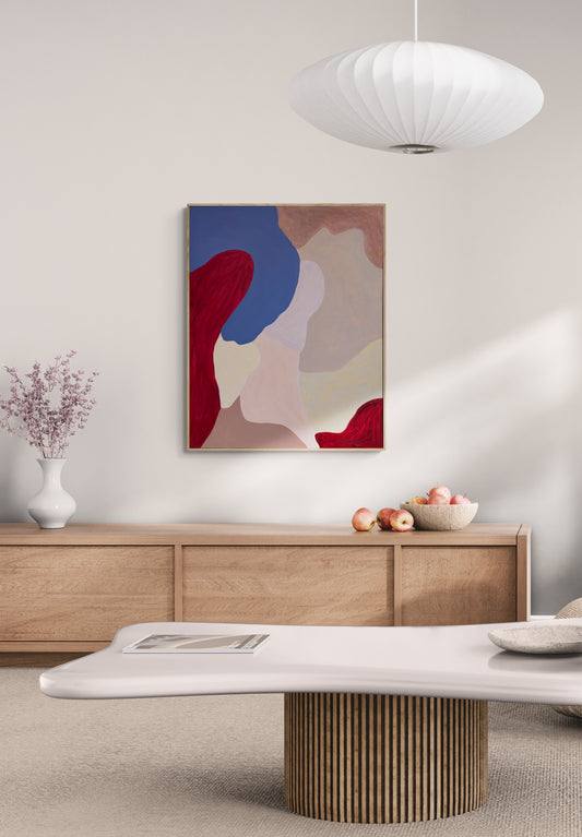 oeuvre de andrea mongenie - galerie matchi.art interior decoration painting