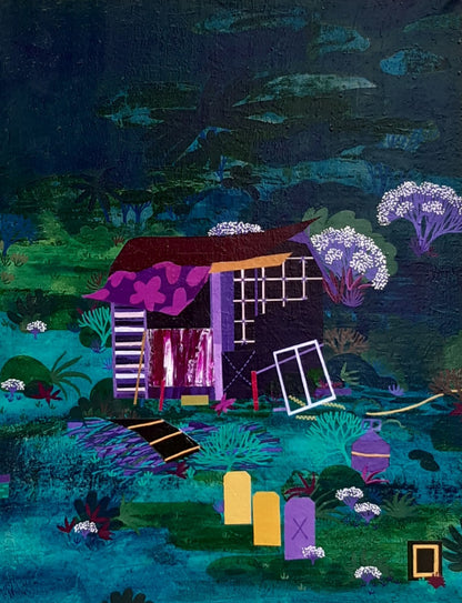 Purple swamp - Gillian Genries